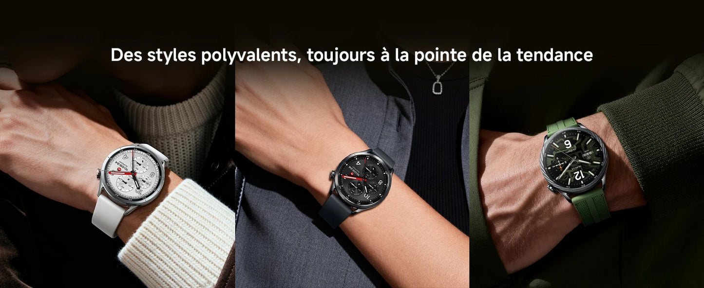 [Official] Xiaomi Watch S5 46mm | 1.48" AMOLED display with ultra-thin frames, enhanced five-system dual-band GNSS, up to 21 days of ultra-long battery life, exquisite design with a top-grade stainless steel frame