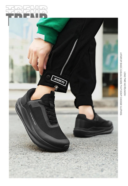 Men Running Shoes Marathon Speciality Sports Breathable Lightweight Women's Comfortable Nonskid Leisure Sneakers Plus Size 38-46