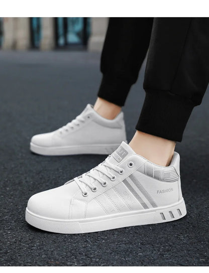 Męskie buty do skateboardingu 48 – codzienne, wysokie trampki do chodzenia, buty sportowe, oddychające buty hip-hopowe, buty uliczne, Chaussure Homme