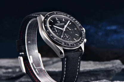 PAGANI DESIGN 2026 New CK2988 Moon Watches Retro Top Luxury Quartz Watch For Men Sapphire glass Speed Chronograph Wristwatch Men