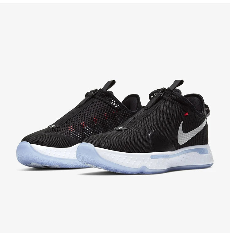 Nike Original PG 4 EP Paul George 4 Black White Blue Drip Basketballschuhe für Herren CD5082-001