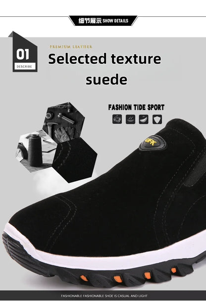 New Outdoor Hiking Camping Light Running Jogging Casual Sports Men's Shoes Non-slip Loafers Hiking Shoes Large Size 38-50