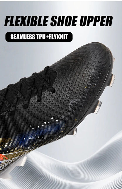 New Men Soccer Shoes Grass Ultralight Sport Comfortable Adult Non-Slip Football Boots Outdoor Cleats Sport Futsal Training Match