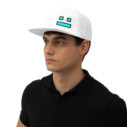 Videoigra Geometry Dash, bejzbol kape snapback, muške i ženske kape, podesive kape, hip hop bejzbol kapa, casquette