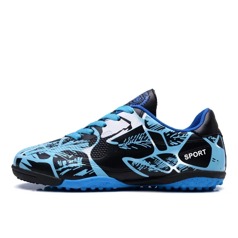 New Men Kids Soccer Shoes Cleats Ultralight Football Boots Boys Non-Slip Grass Adult Professional Training Shoes Drop Shipping