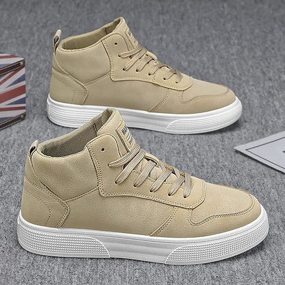 Men's Skateboarding Shoes 48 High Top Casual Sneakers Breathable Street Shoes Flats Shoes Lace UP Walking Shoes Chaussure Homme