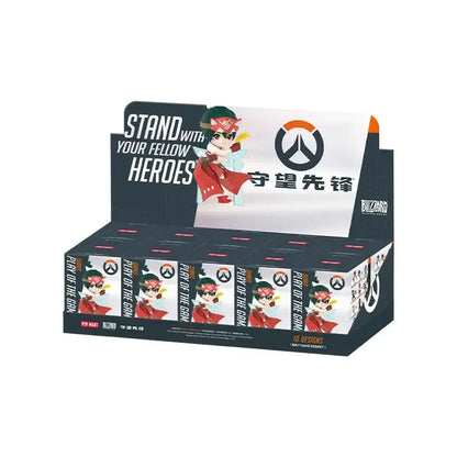 POP MART Overwatch Play of the Game Series Original-Blind-Box Überraschungs-Mystery-Box Niedliche Anime-Actionfiguren Ornamente Figuren
