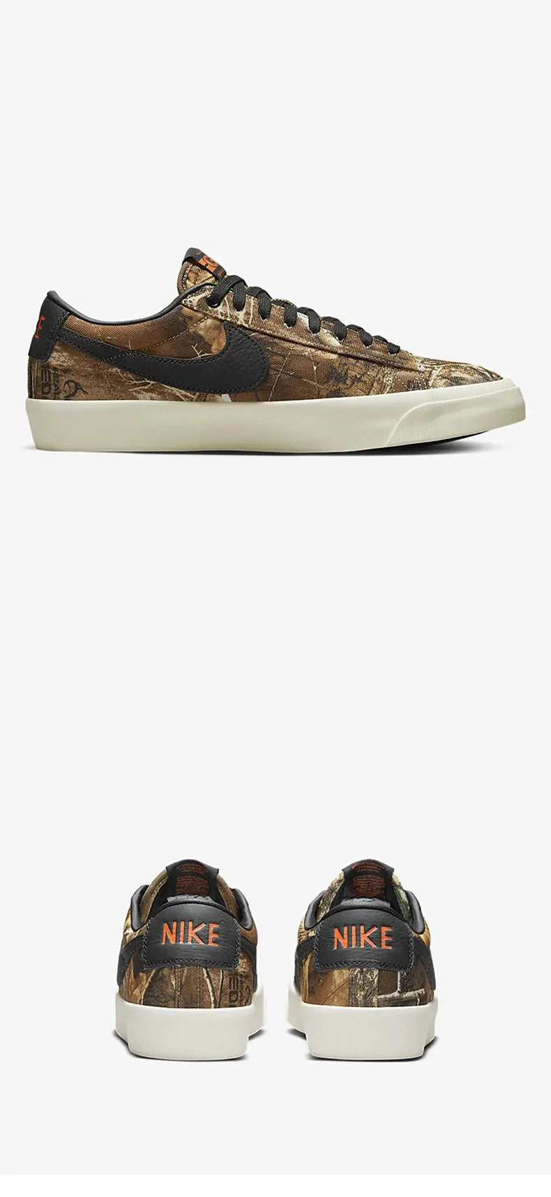Nike Authentic Blazer Men's Women's Sports Lightweight Fashion Low-Top Sneakers DO9398-001