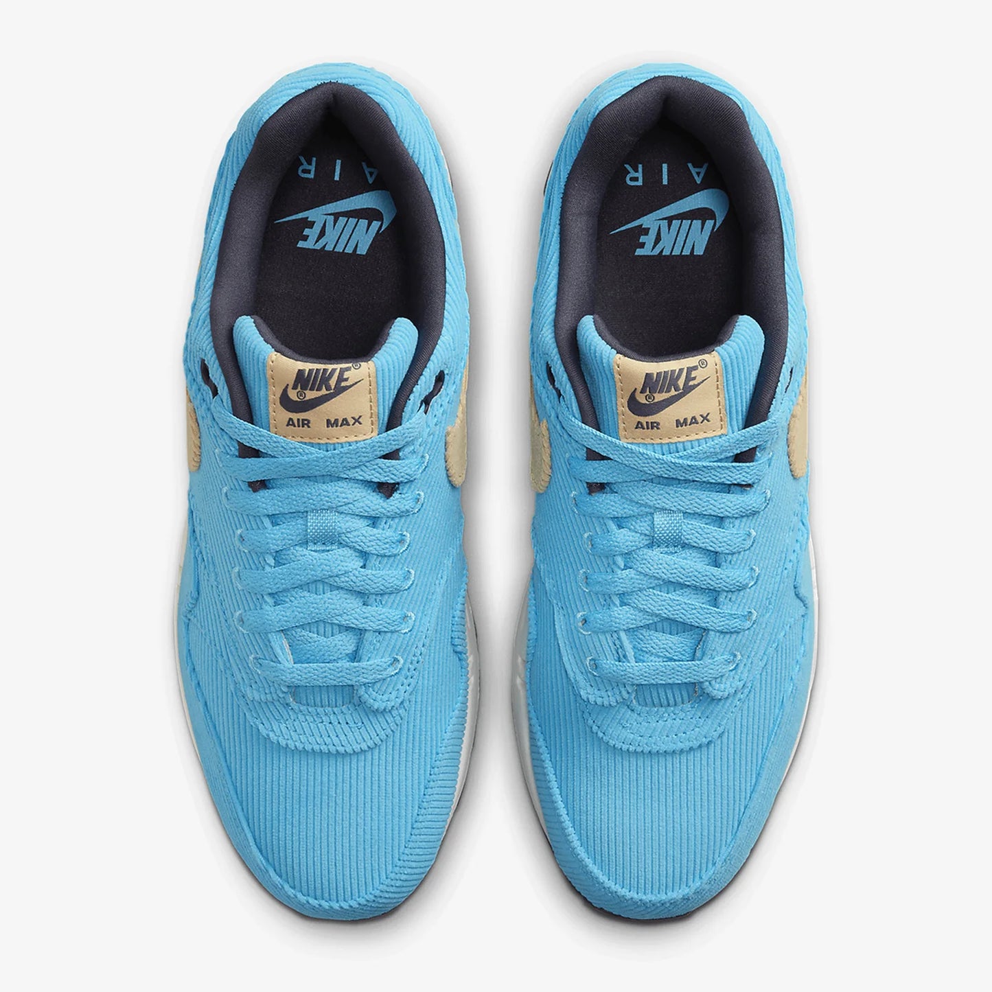 Nike Air Max 1 oficiais e genuínos, sapatilhas desportivas casuais unissexo de cano baixo com amortecimento Air, FB8915-400