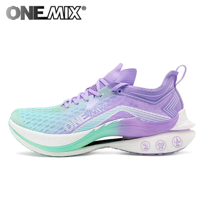 ONEMIX Carbon Plate Marathon Running Racing Shoes Professional Stable Support Shock-relief Ultra-light Rebound Sneakers