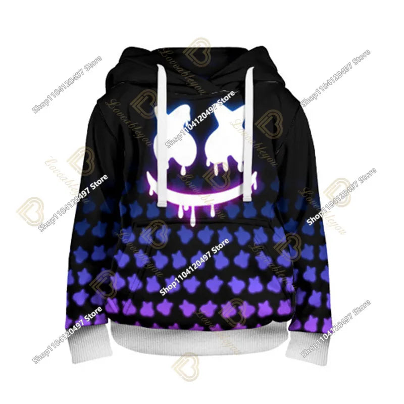 Children's Clothing Fortnite Cosplay Hoodie Sweatshirt Battle Ikonik Man Sleeve Costume Christmas Pullover Stress Shirt Clothes