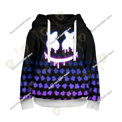 Children's Clothing Fortnite Cosplay Hoodie Sweatshirt Battle Ikonik Man Sleeve Costume Christmas Pullover Stress Shirt Clothes