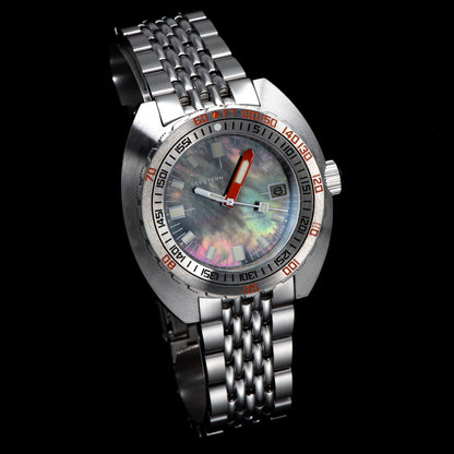 SEESTERN Men Diving Watch Automatic Luminous Date Waterproof Turn Bracelet Wristwatches Retro SUB300T Mechanical Sapphire Glass