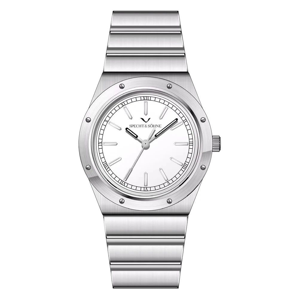 New Arrivals 2026 Specht & Söhne Luxury Watch 38MM Men's Quartz Super Slim Stainless Steel Sapphire Crystal 50M Water Resistant
