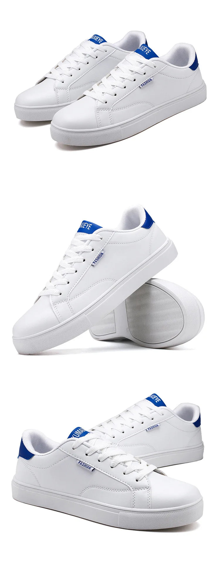 Scarpe da skateboard casual da uomo, scarpe bianche, scarpe da tempo libero per attività all'aperto, sneakers, scarpe da passeggio traspiranti, scarpe basse, Chaussure Homme 39-48