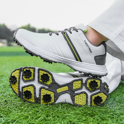 Waterproof Men's Golf Shoes Professional Lightweight Golfer Footwear Outdoor Golfing Sport Trainers Athletic Sneakers Brand