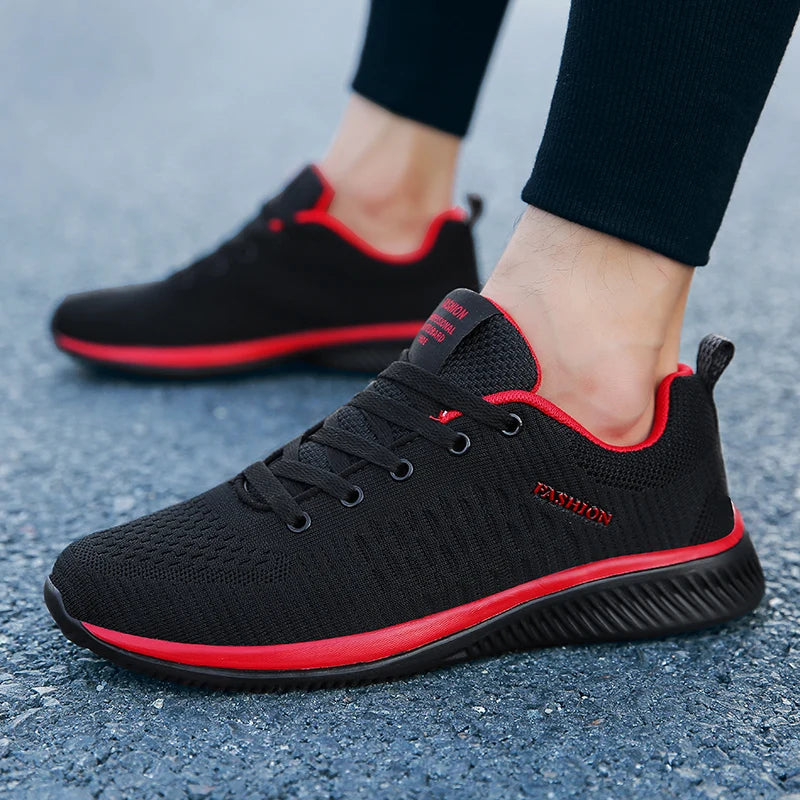 MAEDEF Running Shoes Men Breathable Sneakers 2025 Lightweight Walking Shoes Anti Slip Comfortable Mens Athletic Shoes Summer