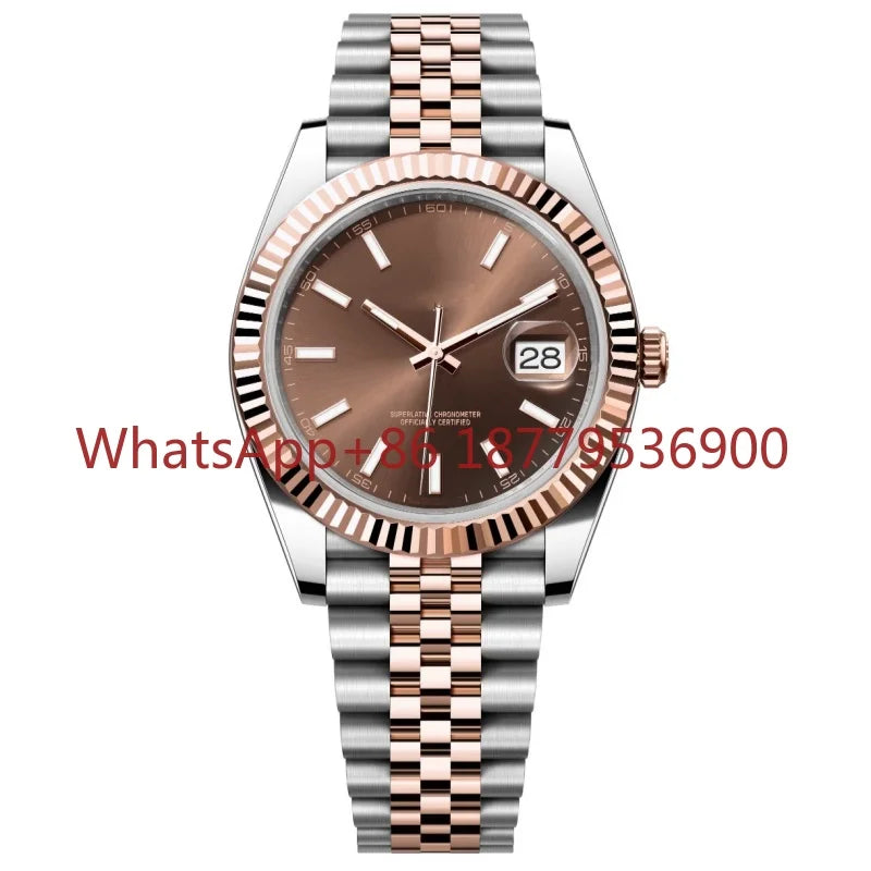 2026 Men's 904L Stainless Steel Automatic Mechanism Sapphire glass 41MM Watches Customized
