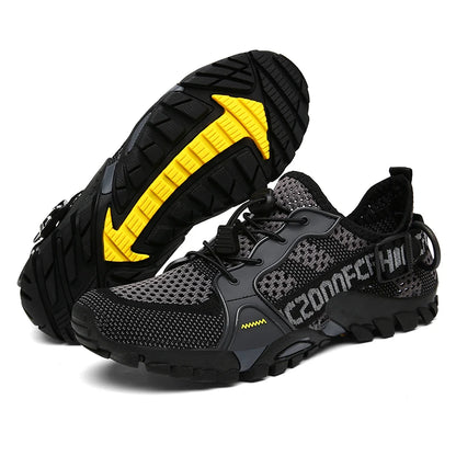 New Men's Outdoor Leisure Hiking Shoes Women's Beach Shoes Wading Shoes Couples Quick-Drying Rock Climbing Sneakers 36-47#