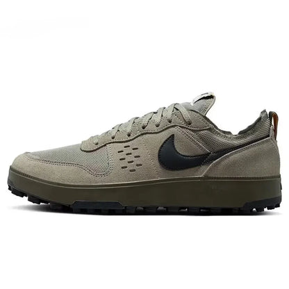 Nike C1TY Round-Toe Fashionable, Comfortable, Non-Slip, Durable Low-Top Casual Shoes (Unisex) - Brown and Green FZ3863-300