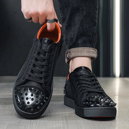 Hot-Selling Skateboard Shoes for Men Leisure Walk Sneakers Versatile Men Vulcanized Shoes Outdoor Tenis Masculino Punk Trainers