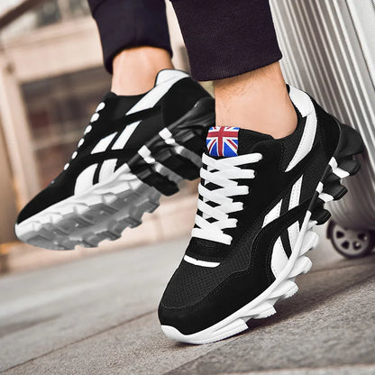 Men's Shoes Marathon Running Sports Shoes Casual Sneakers Soft Comfortable Training Shoes Wear Resistant Sneakers Men Sneakers