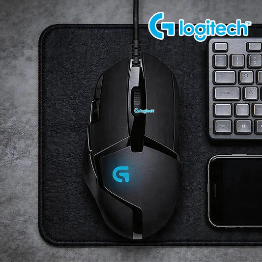 Mysz gamingowa Logitech G402 Fusion Engine Tech, 4 ustawienia DPI, 32-bitowy procesor, antypoślizgowa konstrukcja do profesjonalnej gry turniejowej