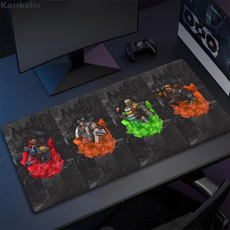 800x300 Apex Legends Mousepad Xxl Funny Unique Desktop Pad Game Mousepad PC Size for large Edge Locking Game Keyboard Pad XL