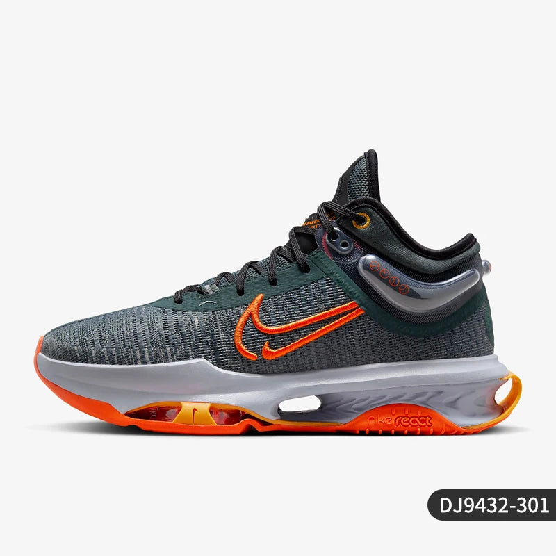 Nike Official Genuine Spring New Men's Cushioning Breathable Low Top Basketball Shoes DJ9432-301