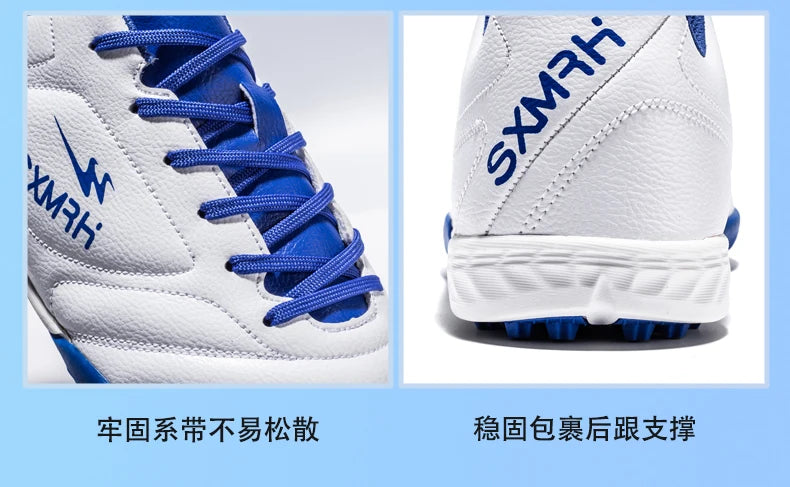 Double Star Men's Genuine TF Turf Soccer Shoes, for Primary School Students, Teenagers, Adults & Kids, Professional Training and