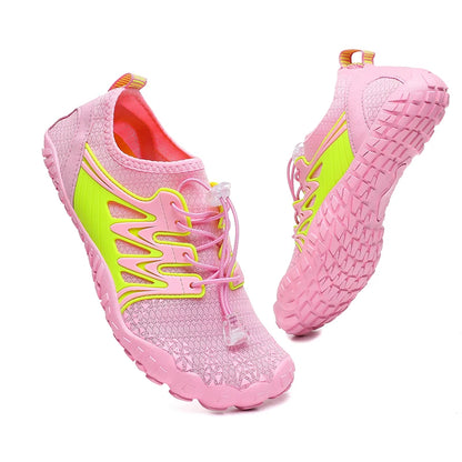Men's Trail Running Shoes, Lightweight Athletic Zero Drop Barefoot Shoes Non Slip Outdoor Walking Minimalist Shoes for Women