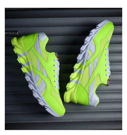 New Men's and Women's Running Shoes Breathable Casual Sneakers Anti-slip Vibration Comfortable Outdoor Sprots Walking Shoes36-48
