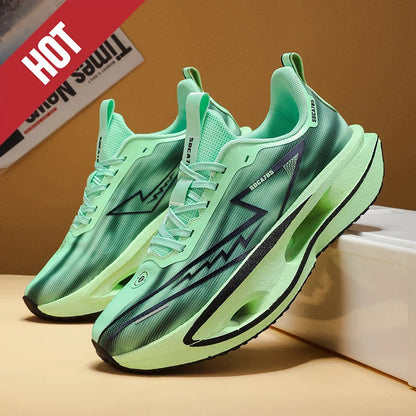 2026 Running Shoes Carbon Plate Marathon Men Sports Breathable Lightweight Women's Comfortable Athletic Antiskid Sneakers Casual