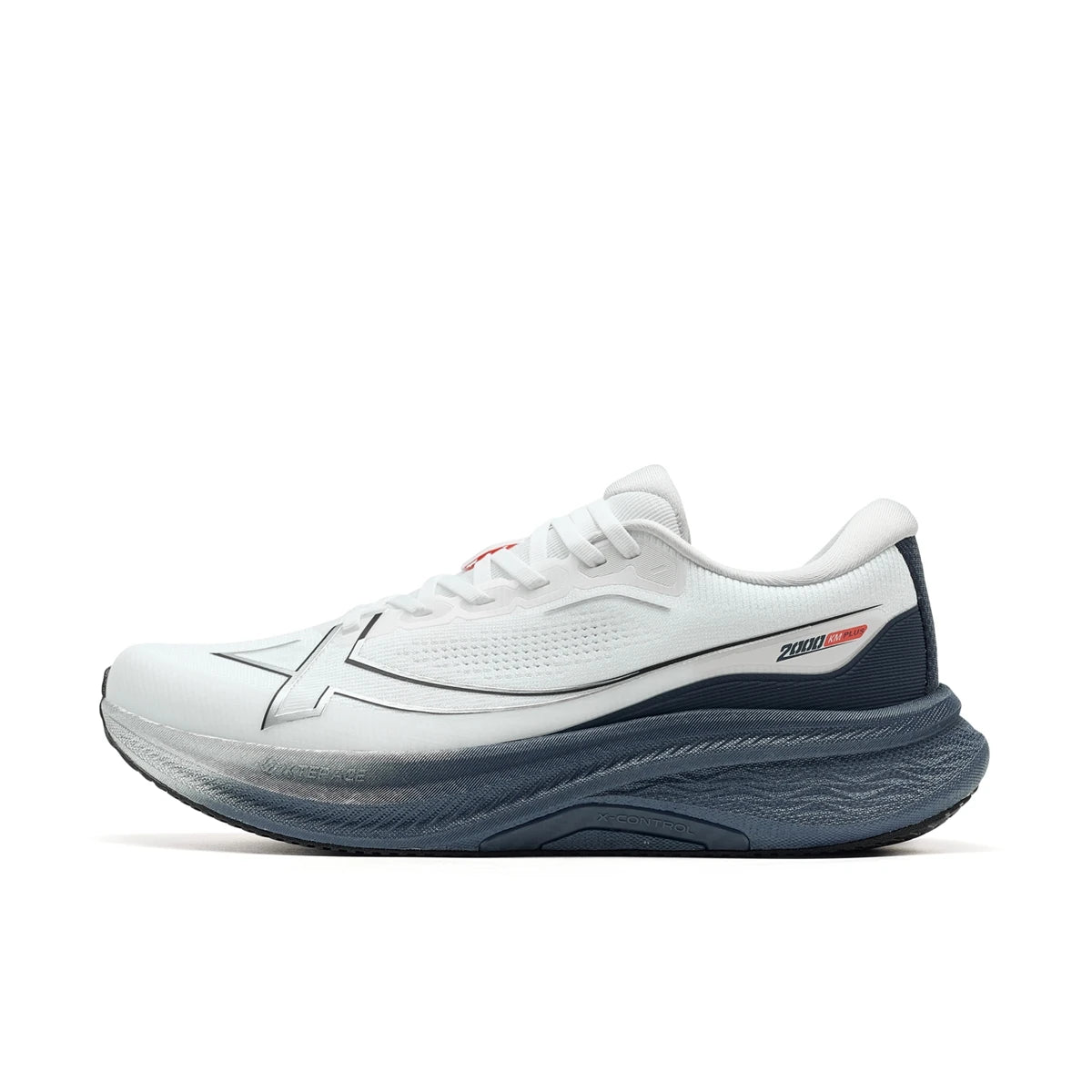 Sapatilhas de Corrida Xtep 2000km Plus 2025 Nova Primavera, Leves, Antiderrapantes e Resistentes ao Desgaste, para Treino e Jogging Masculino 875319110001