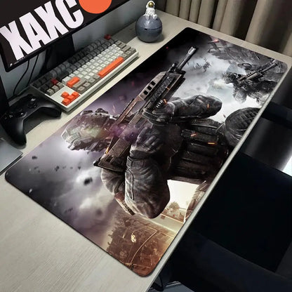 Call of Duty Game Large Mouse Pad PC Gaming Accessories Desktop Extended Table Mat XL Laptop Office Rubber Carpet Soft Mausepad