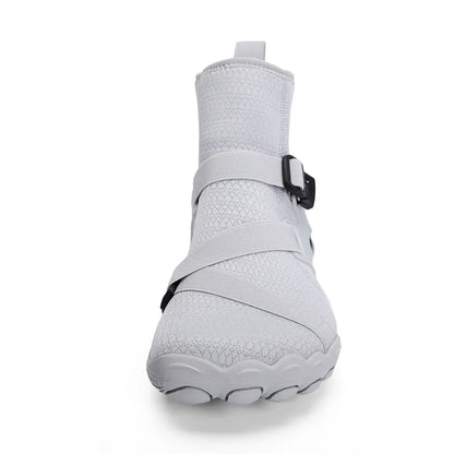 Zapatillas deportivas de exterior para senderismo y vadeo, unisex, para natación, calzado acuático de caña alta barefoot, zapatos aqua para playa, fitness, buceo y surf