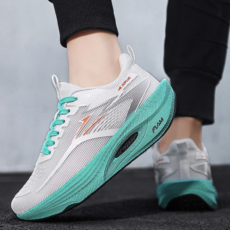 Fashionable Men’s and Women’s Running Shoes, Comfortable and Breathable Casual Sports Shoes, Youth Outdoor Sports Shoes Walking