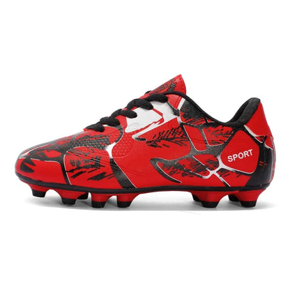Buty piłkarskie dla dzieci Sports Society Field Chłopięce buty do piłki nożnej Futsal Szybkie buty do halowej piłki nożnej Oryginalne buty z kolcami do kostek Buty piłkarskie