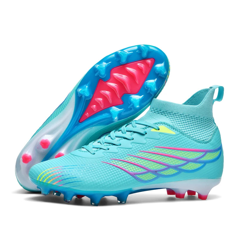 2026 Superfly FG Football Boots Outdoor Soccer Cleat Black Shoes Soft Sport Professional Shoes Breathable Comfortable Boots Plus