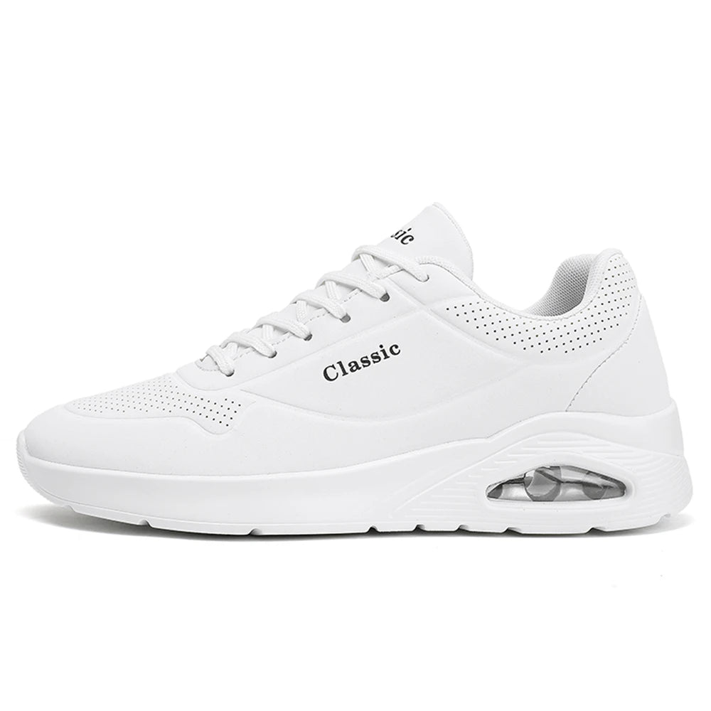 Men's Breathable Shock-Absorbing Running Shoes with Air Cushion Lightweight Low-Top Sneakers for Gym Training Casual Wear