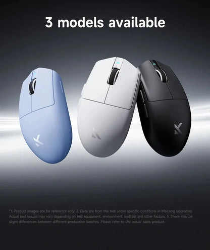 Rato sem fios eSports MCHOSE G3 V2 Pro leve, três modos, Bluetooth, PAW3395 de alto desempenho, 800mAh, gaming e escritório, 59g
