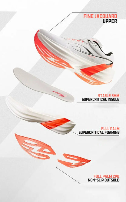 QIAODAN TG1.0 Men's 2026 Marathon Racing Shoes Shock Absorbing High Rebound Distance Training Running Sneakers QDB023253285