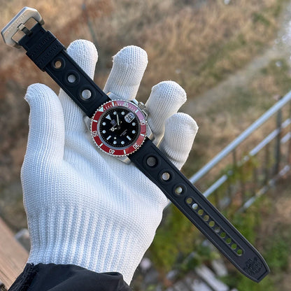 Steeldive Brand Watch SD1953C Red Bezel Diver Watch Men 300M Waterproof Sapphire Glass BGW9 Luminous NH35 Automatic Dive Watch