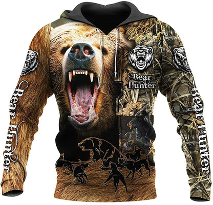 Fashion Autumn lion,wolf Hoodies White Tiger Skin 3D All Over Printed Mens Sweatshirt Unisex Pullover Casual Jacket