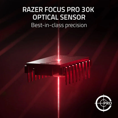 Rato Gaming Esports Sem Fios Razer Viper V3 HyperSpeed, Sensor Ótico 30K DPI, Switches Mecânicos Gen-2, 8 Controlos Programáveis