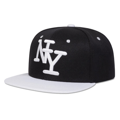 Unisex NY Letter Embroidery Hip-hop Hats Spring Autumn Outdoor Adjustable Casual Baseball Caps Sunscreen Hat Sports Cap
