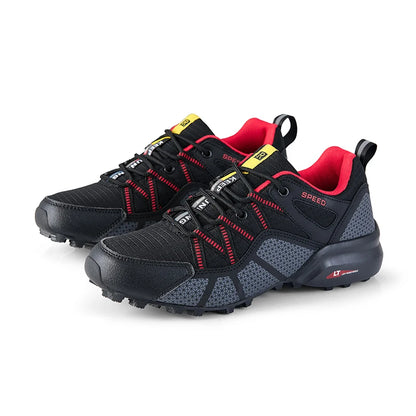 Men Hiking Shoes Outdoor Lightweight Camping Travel Shoes Non-Slip Waterproof Women Large Size Tactical Training Sports Shoes