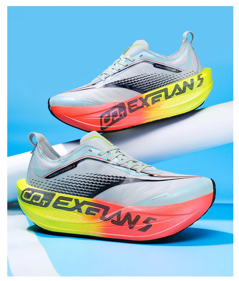 Marathon Men Running Shoes Carbon Board Speciality Sports Breathable Lightweight Women's Comfortable Chunta Athletic Sneakers