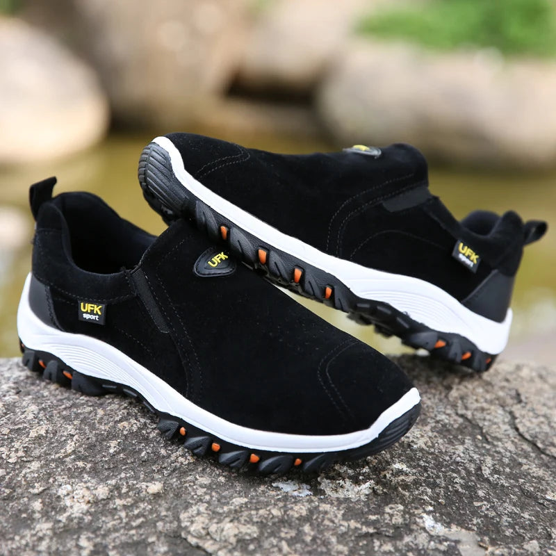 New Outdoor Hiking Camping Light Running Jogging Casual Sports Men's Shoes Non-slip Loafers Hiking Shoes Large Size 38-50