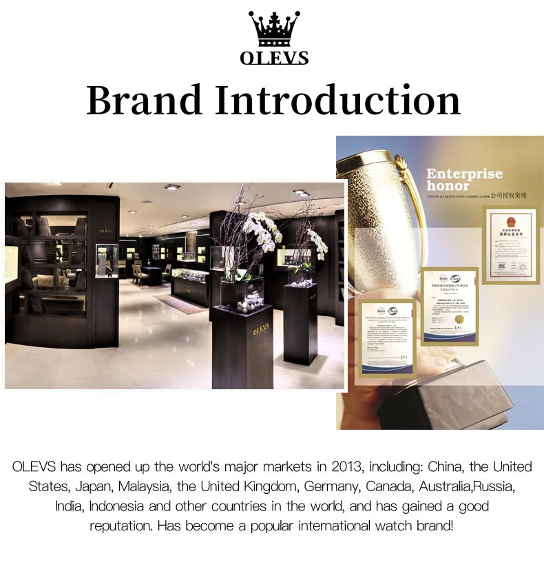 OLEVS Watch Men Top Brand Luxury Gold Quartz Military Watches Waterproof Date Luminous Stainless Steel Chronograph Clock Reloj
